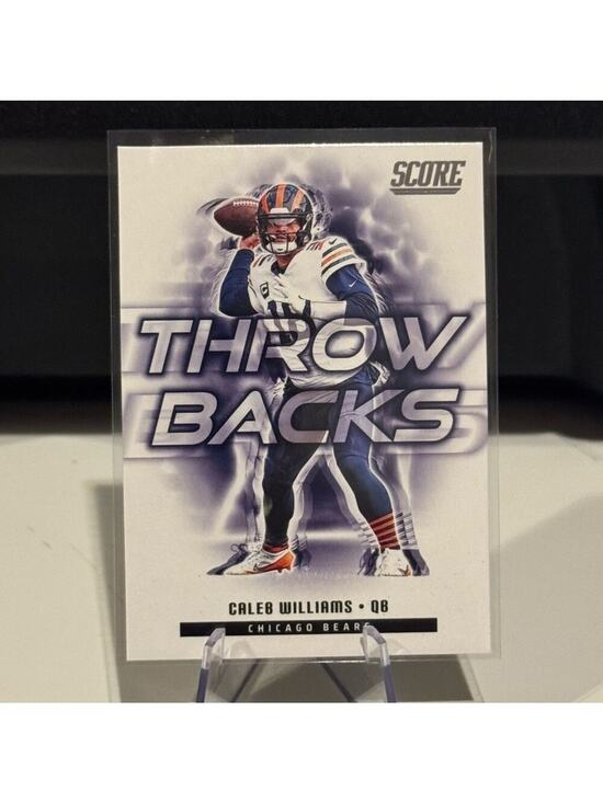 Panini Other - 🔥 2025 Caleb Williams Panini Score Throw backs Card. Chicago bears
